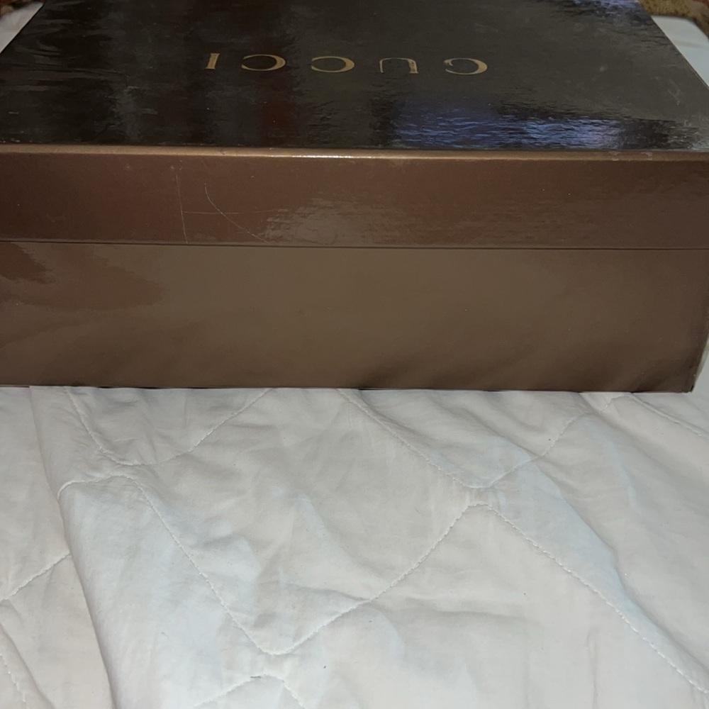 Gucci brown shoe  box only - Picture 3 of 8